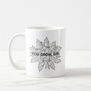 Mug Tu Grandis Fille Funny Jardinage