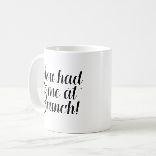 Mug Tu M'As Eu À Brunch (Devant gauche)