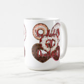 Mug Tu m'as eu à Doughnut - Saint Valentin (Devant droit)