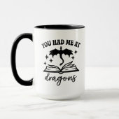 Mug Tu m'as eu à Dragons (Gauche)