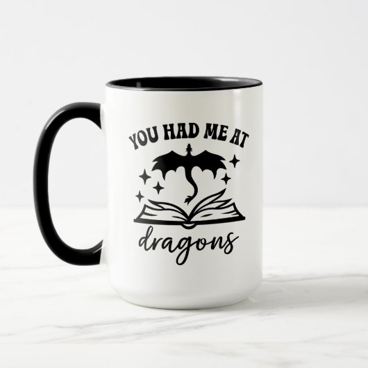 Mug Tu m'as eu à Dragons (Gauche)