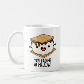 Mug Tu M'As Eu À Mallow Funny Smore Pun (Gauche)