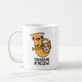 Mug Tu M'As Eu À Mellow Funny Tuba Pun (Gauche)