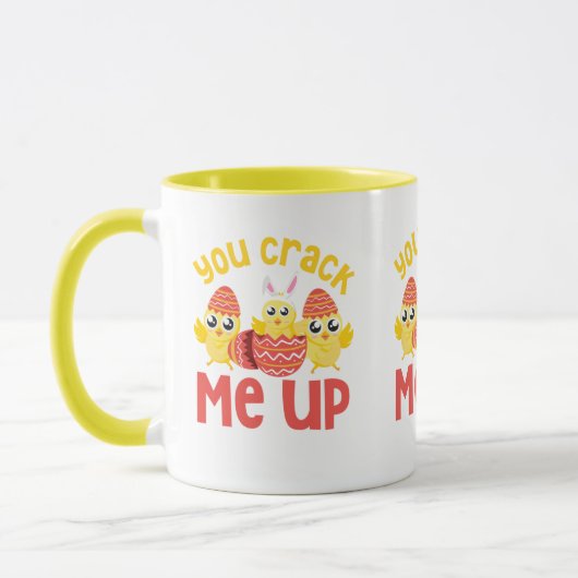 Mug Tu M'As Frappé Les Poussins De Pâques (Gauche)