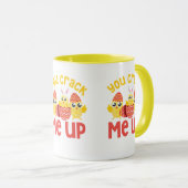 Mug Tu M'As Frappé Les Poussins De Pâques (Devant droit)