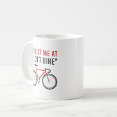 Mug Tu m'as perdu à I Don't Bike (Devant gauche)