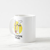 Mug Tu Me Donne Femur Drôle Chanson Bone Pun (Devant gauche)