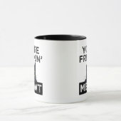 Mug Tu me fais complètement miauler (Centre)