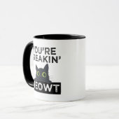Mug Tu me fais complètement miauler (Devant gauche)