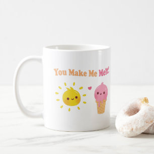 Mug Tu me fais fondre, soleil et glace drôle
