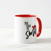 Mug Tu Me Fais Sourire (Devant droit)