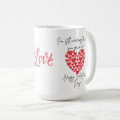 Mug Tu me fais sourire Saint-Valentin (Devant droit)