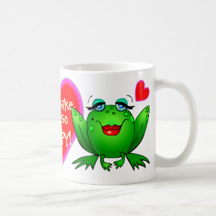 Mug Tu Me Rends Si Heureuse Grenouille Verte Heureuse 