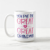 Mug Tu mets le grand dans la grande mamie (Gauche)