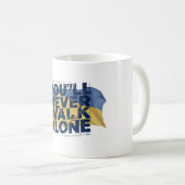 Mug Tu ne marcheras jamais seul (Devant droit)