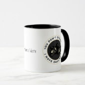 Mug Tu ne me fais pas peur, j'ai des filles ! (Devant droit)