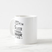 Mug Tu ne peux pas me faire peur si j'ai une chemise f (Devant gauche)