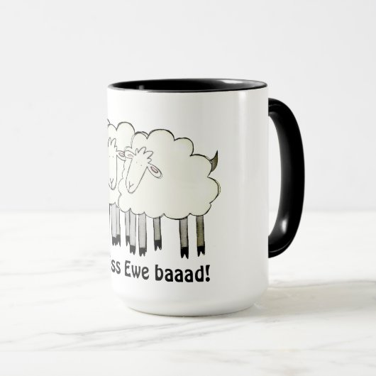 Mug Tu nous manques Baad (Devant droit)