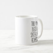 Mug Tu peux ingérer un cartable de Richards drôle  (Devant droit)