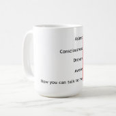 Mug Tu peux me parler (Devant gauche)