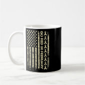 Mug Tu Red Ribbon Heart Disease Awareness Don America (Gauche)