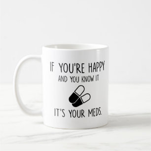 Mug Tu sais que c'est tes médicaments, la médecine étu
