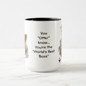Mug Tu sais que tu es le meilleur patron du monde (Centre)