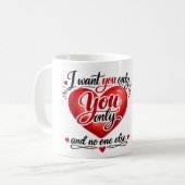 Mug Tu Seulement ❤️ (Devant gauche)