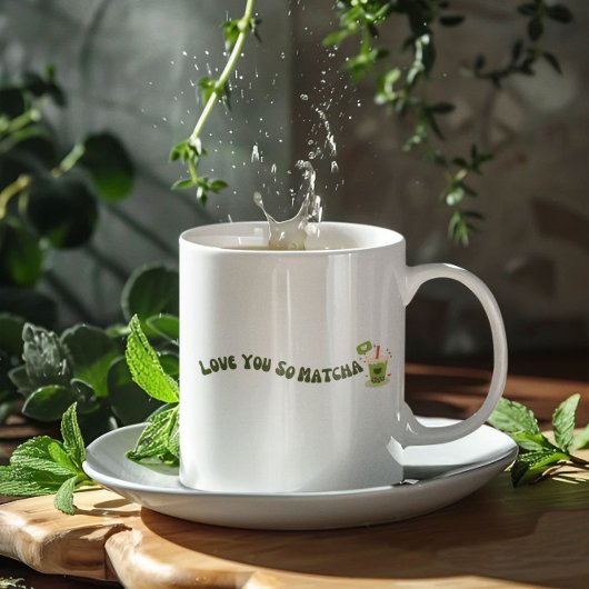 Mug Tu T'aimes tellement Matcha