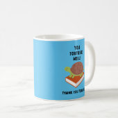 Mug Tu Tortues Bien ! Merci Enseignant Cute & Funy (Devant droit)