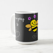Mug Tu vas être - une grande maman de café (Devant gauche)