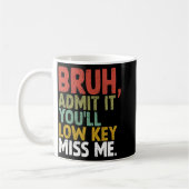 Mug Tu vas me manquer la clé basse (Gauche)