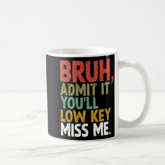 Mug Tu vas me manquer la clé basse