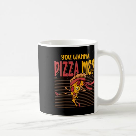 Mug Tu veux une pizza mon style de combat de karaté Mm (Droite)
