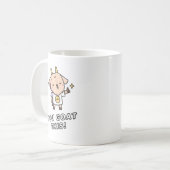 Mug Tu y arrives, Chèvre Drôle (Devant gauche)