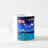 Mug Tuamotu - Polynésie française - Panorama - (Devant gauche)