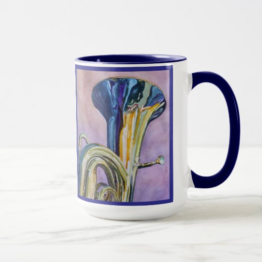 Mug Tuba d'arc-en-ciel (Droite)