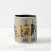 Mug Tuba Et Music Notes (Centre)