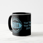 Mug Tuba Music Note Circle (Devant gauche)