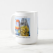 Mug Tuba sans dauphin drôle (Devant gauche)