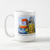 Mug Tuba sans dauphin drôle (Gauche)