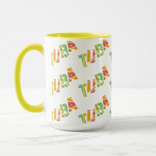 Mug Tuba texte craqué (Gauche)