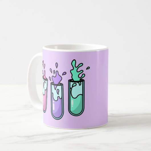 Mug Tubes de test de turbulence (Devant gauche)