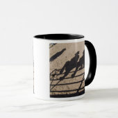 Mug Tucson, Arizona : Ombres de concurrents de Rodéo (Devant droit)