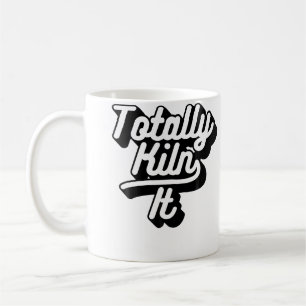 Mug Tuer totalement Clay slogan de sculpture en cérami