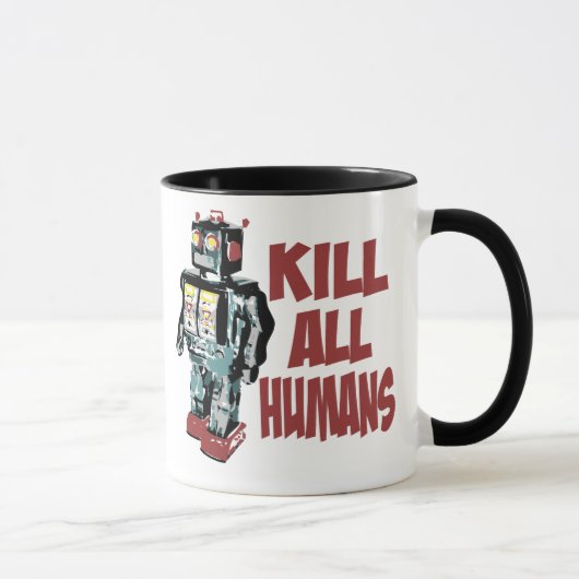 Mug Tuer tous les humains (Droite)