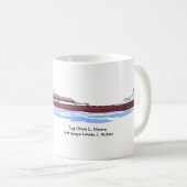 Mug Tug Olive L. Moore et barge Lewis J. Kuber (K&K) (Devant droit)