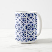 Mug Tuile bleue portugaise (Devant droit)