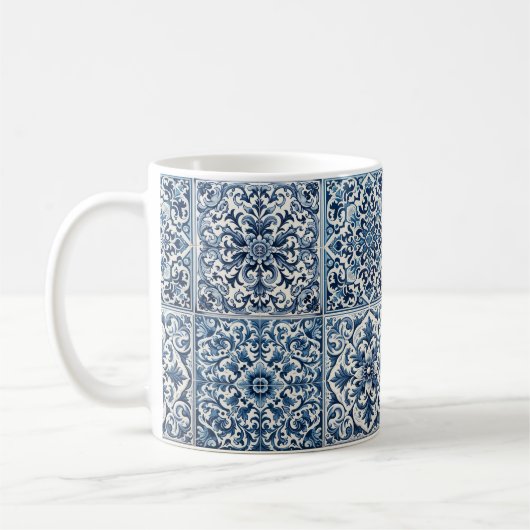 Mug Tuile bleue portugaise (Gauche)