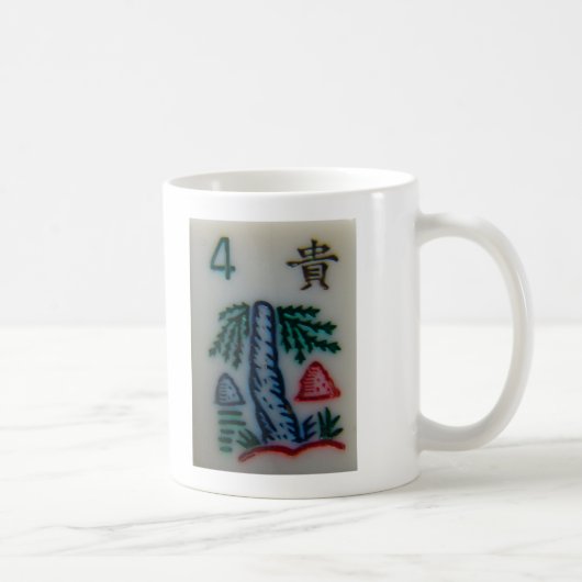 Mug Tuile de fleur (Droite)